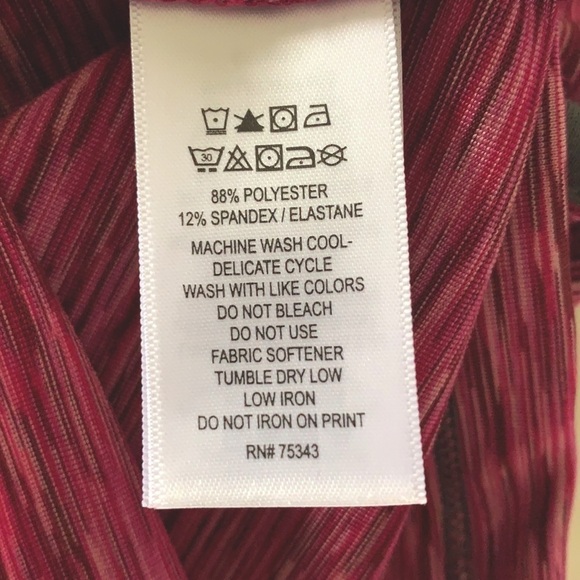 NEW DAKINI Athletic Ponte Knit Pink Gray Dress Size Large - Picture 7 of 7